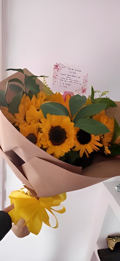 Bouquet de girasoles R26